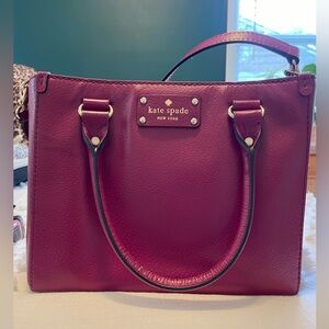 Kate Spade Bag. Orchid color.